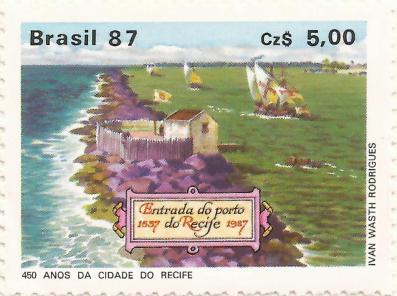 selo de 450 anos do Recife